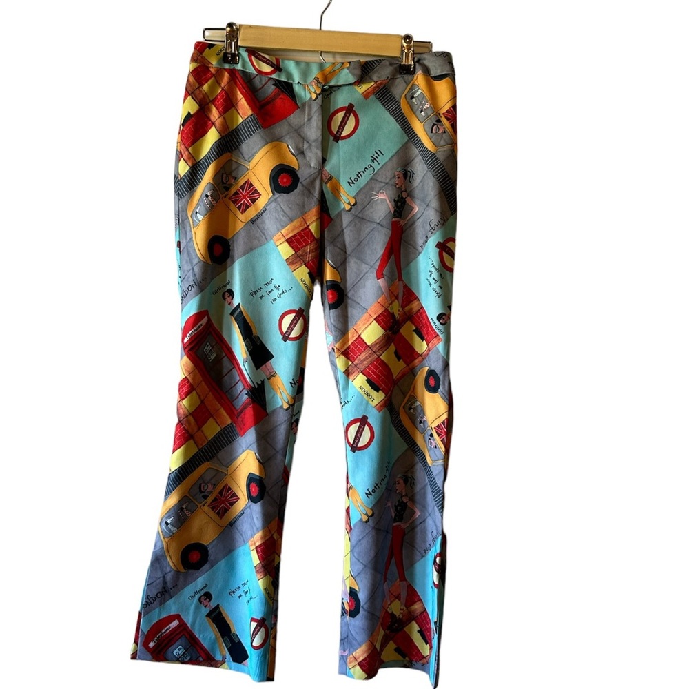Ivy Jane Paris London Abstract size 6 Capri Pants